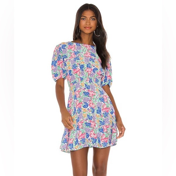 Faithfull the Brand Dresses & Skirts - FAITHFULL THE BRAND Sidonie Mini Dress in Jemima Floral Size Small NWT